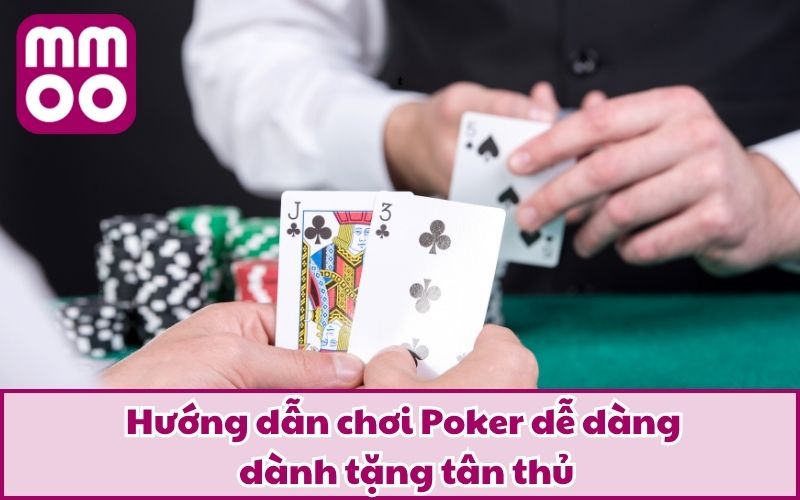 Hướng dẫn chơi Poker dễ dàng dành tặng tân thủ